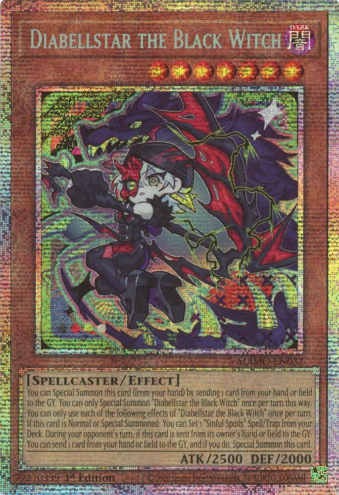 Diabellstar the Black Witch (Starlight Rare) card image