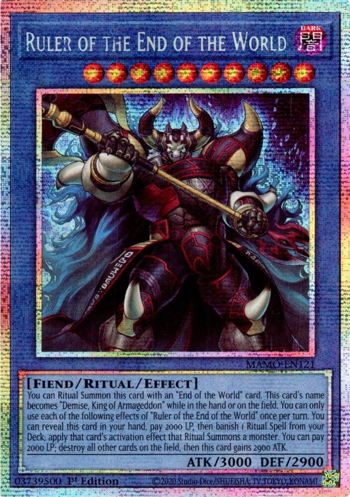 Ruler of the End of the World (Starlight Rare) card image
