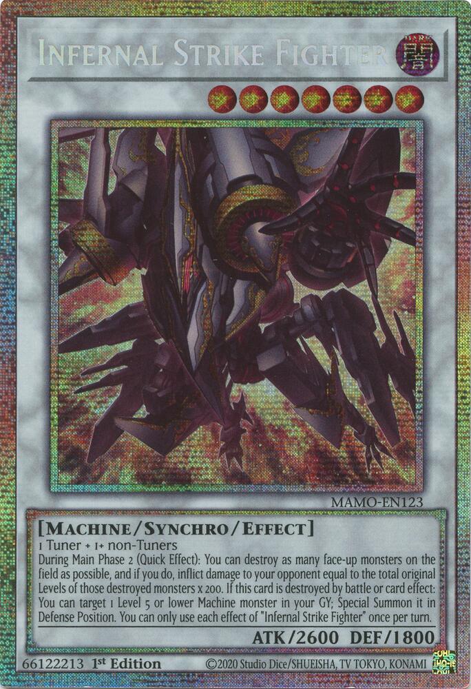 Infernal Strike Fighter (Starlight Rare) card image