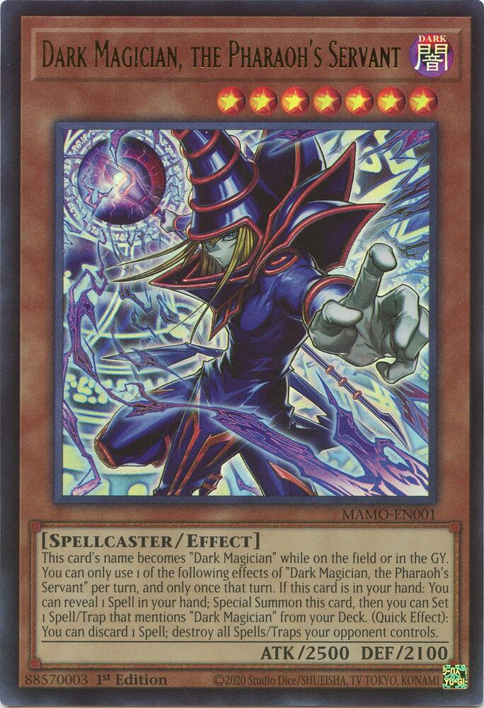 Dark Magician, the Pharaoh's Servant card image