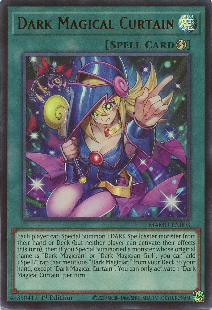 Dark Magical Curtain card image
