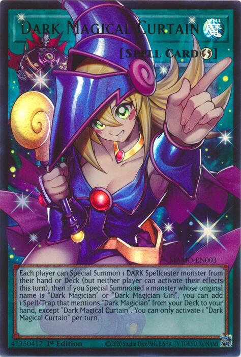 Dark Magical Curtain (Extended Art) card image