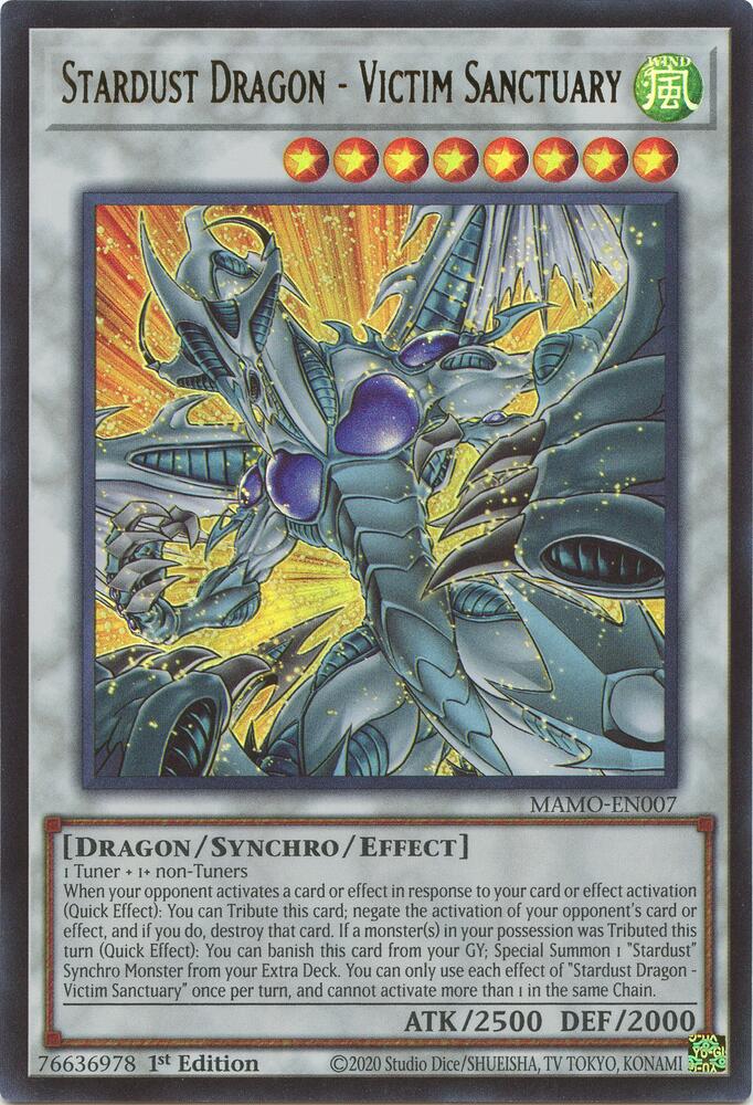 Stardust Dragon - Victim Sanctuary card image