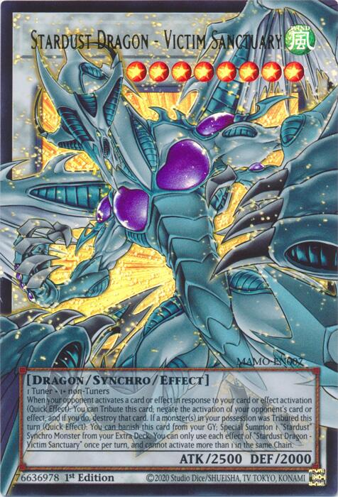 Stardust Dragon - Victim Sanctuary (Extended Art) card image