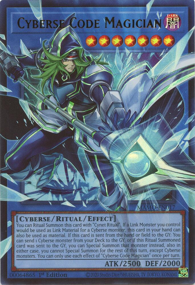 Cyberse Code Magician (Extended Art) card image