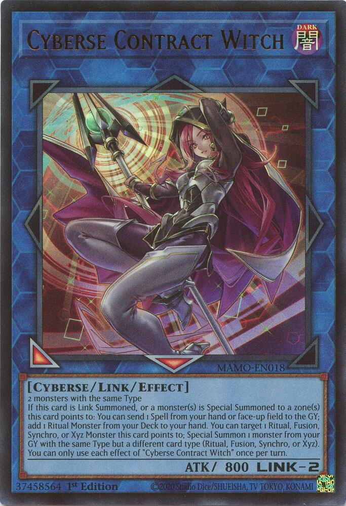 Cyberse Contract Witch card image
