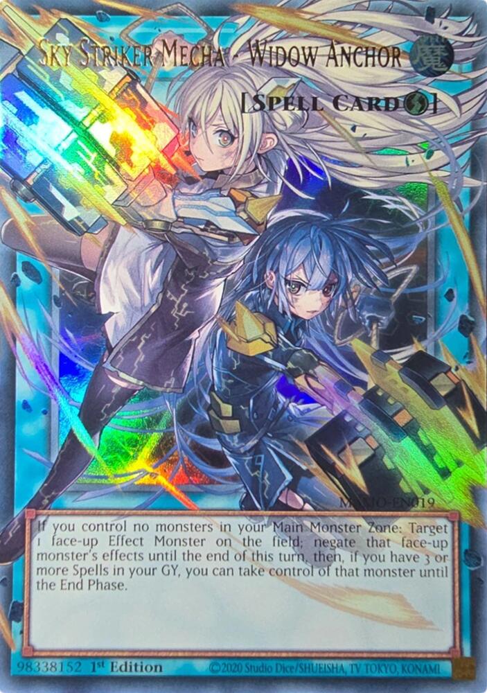 Sky Striker Mecha - Widow Anchor (Extended Art) card image