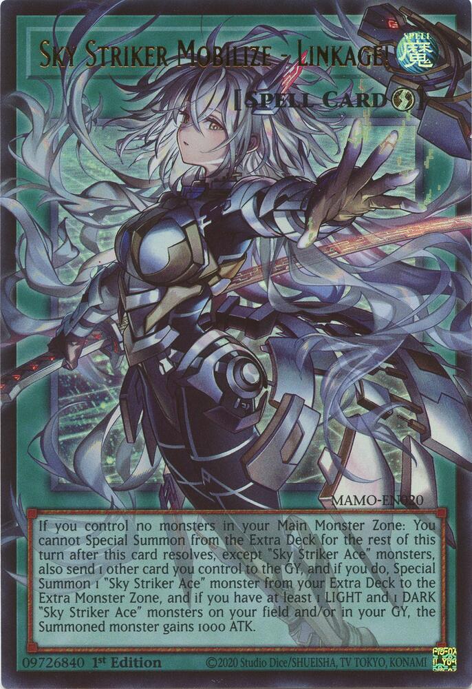 Sky Striker Mobilize - Linkage! (Extended Art) card image