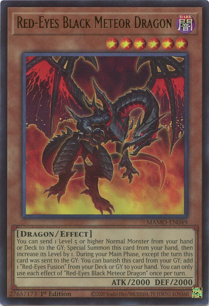 Red-Eyes Black Meteor Dragon card image