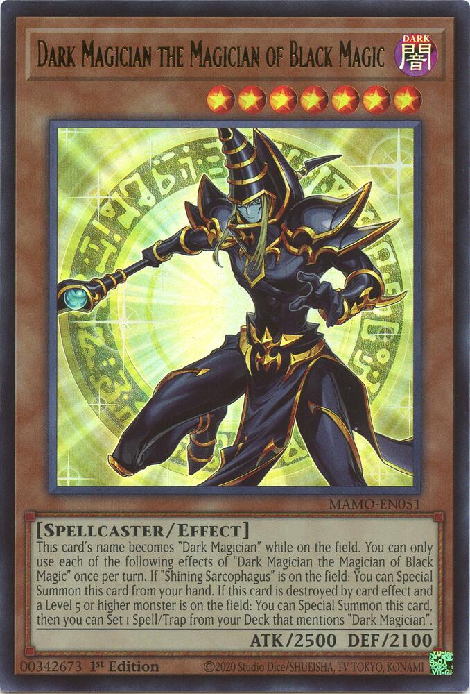 Dark Magician the Magician of Black Magic card image