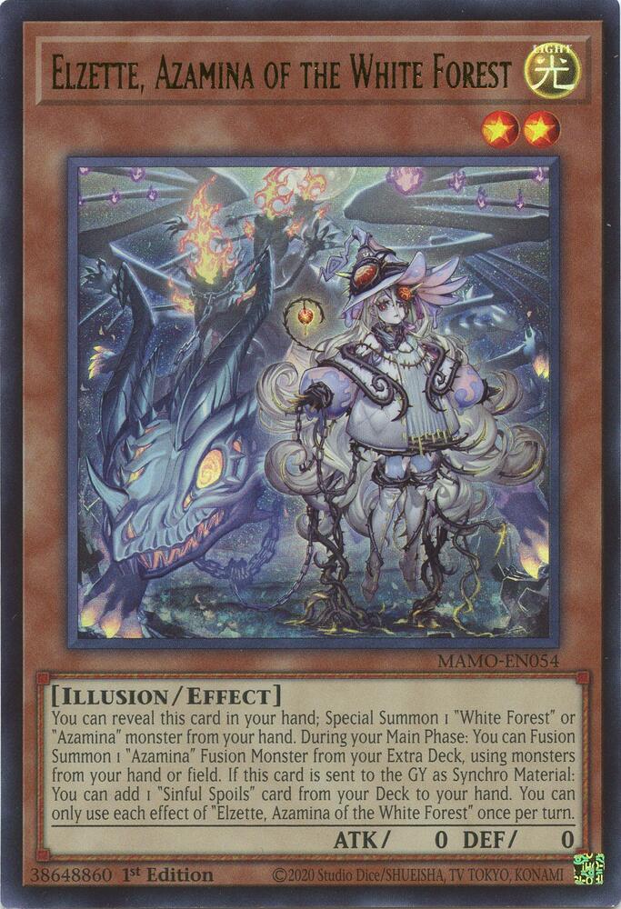Elzette, Azamina of the White Forest card image