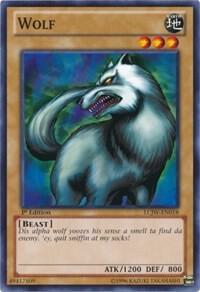 Wolf card image