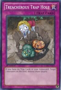 Treacherous Trap Hole card image