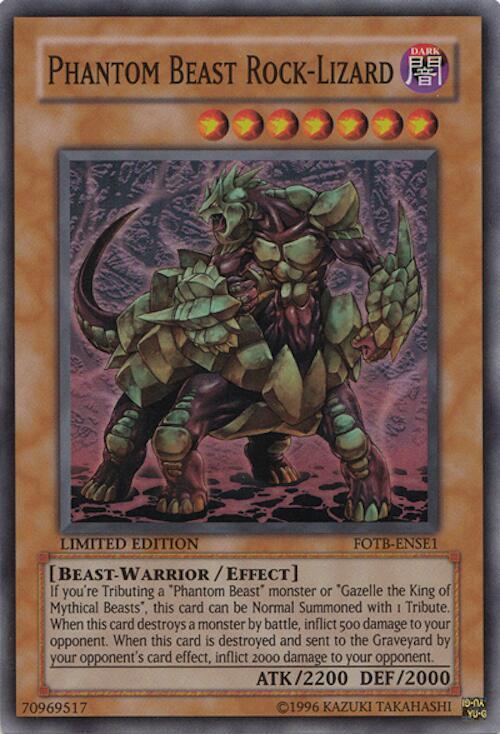 Phantom Beast Rock-Lizard card image