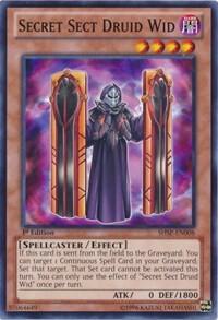 Secret Sect Druid Wid (1st Edition) card image