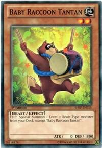 Baby Raccoon Tantan card image