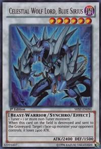 Celestial Wolf Lord, Blue Sirius card image