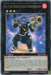 Battlin' Boxer Cheat Commissioner card image