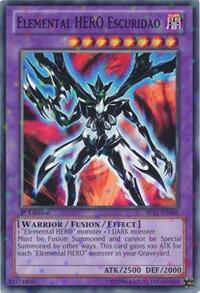 Elemental HERO Escuridao (Starfoil) card image