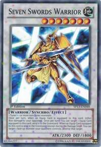 Seven Swords Warrior (Starfoil) card image