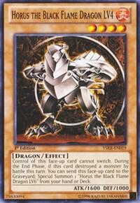 Horus the Black Flame Dragon LV4 card image