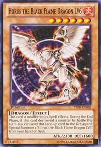 Horus the Black Flame Dragon LV6 card image