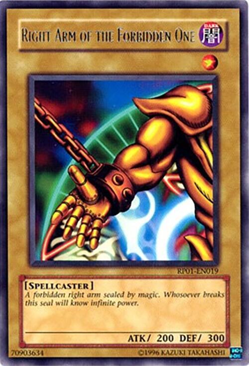 Right Arm of the Forbidden One card image
