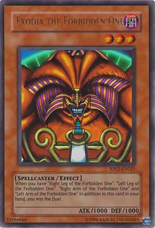 Exodia the Forbidden One card image