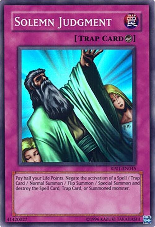 Solemn Judgment card image