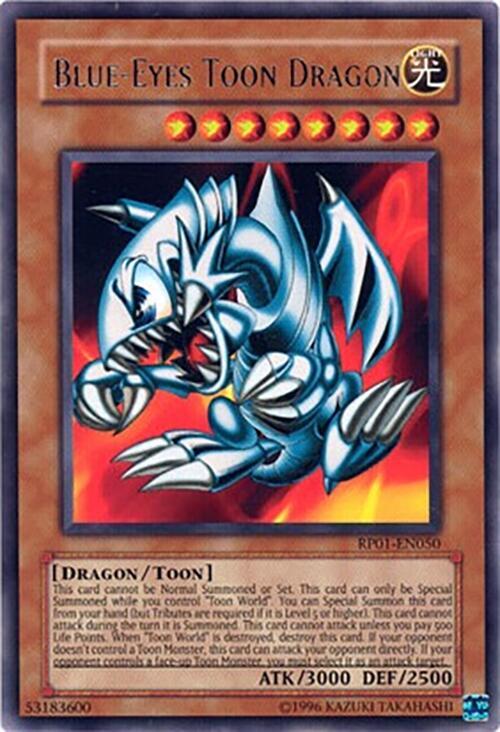 Blue-Eyes Toon Dragon card image