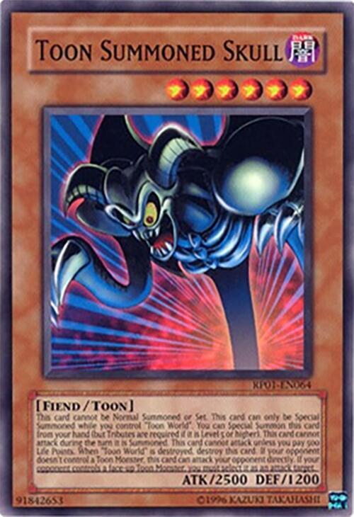 Toon Summoned Skull card image