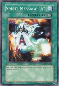 Spirit Message "A" card image