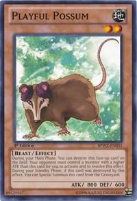 Playful Possum card image