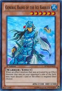 General Raiho of the Ice Barrier card image