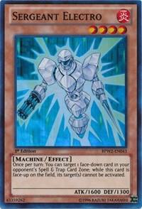 Sergeant Electro card image