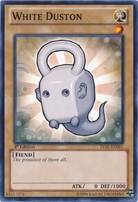 White Duston card image