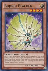 Bujingi Peacock card image
