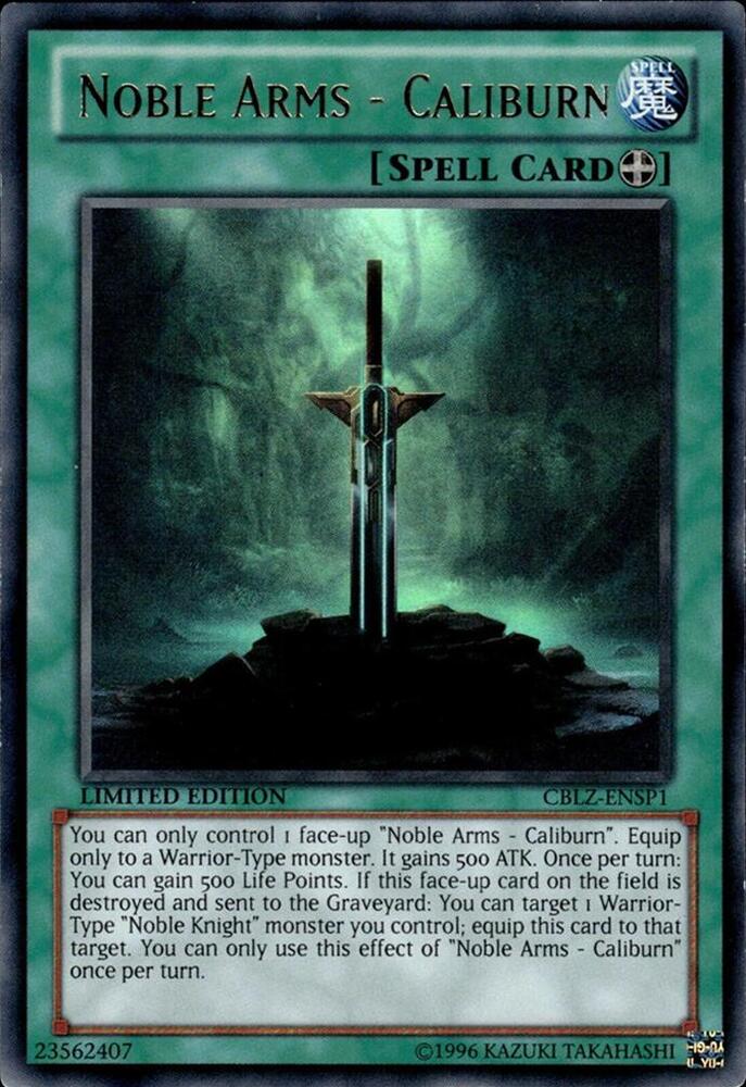 Noble Arms - Caliburn (CBLZ-ENSP1) card image