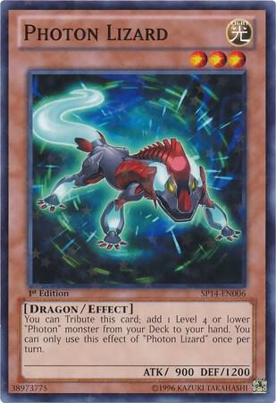 Photon Lizard (Starfoil) card image