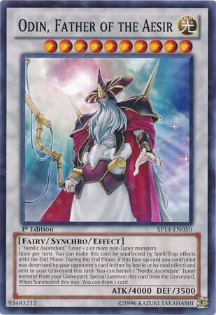 Odin, Father of the Aesir (Starfoil) card image