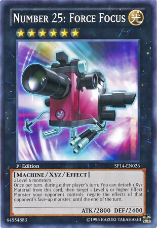 Number 25: Force Focus (Starfoil) card image