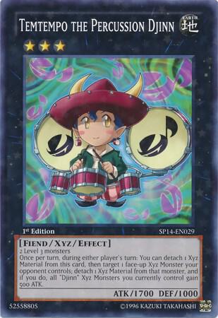 Temtempo the Percussion Djinn (Starfoil) card image