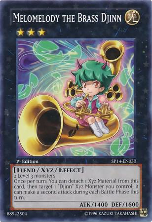 Melomelody the Brass Djinn (Starfoil) card image