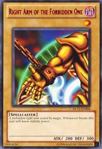Right Arm of the Forbidden One (Red) card image