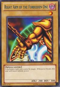 Right Arm of the Forbidden One (Blue) card image