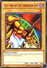 Left Arm of the Forbidden One (Red) card image