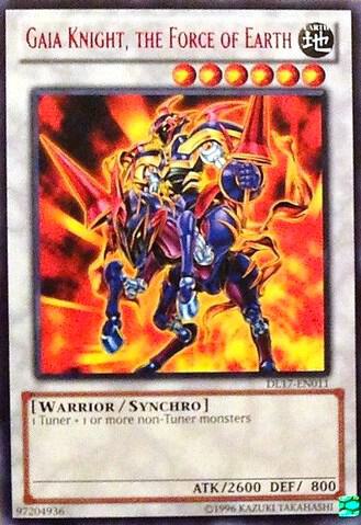 Gaia Knight, the Force of Earth (Red) card image