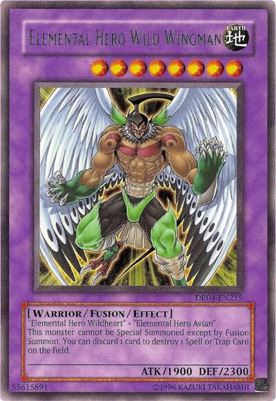 Elemental Hero Wild Wingman card image