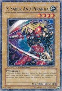 X-Saber Anu Piranha card image
