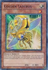 Golden Ladybug card image